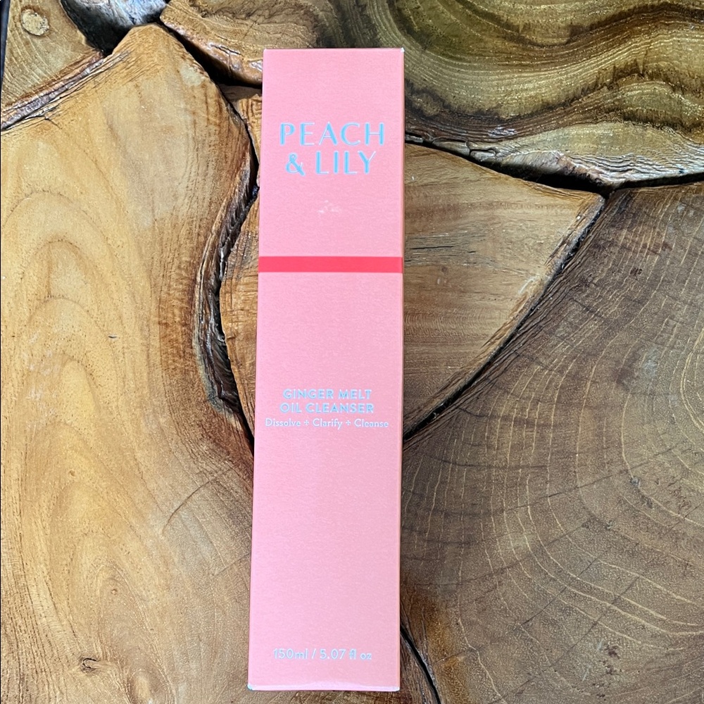 Peach & Lily Ginger Melt Oil Cleanser - Pink